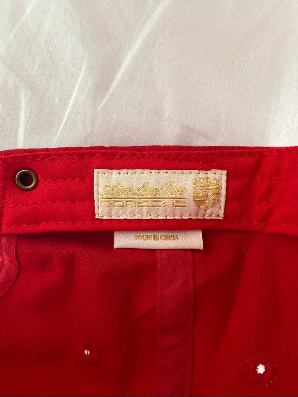Aime Leon Dore Porsche 993 Hat In Red.